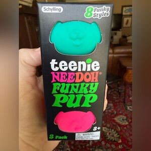 Needoh Needoh Teenie Funky Pup Dogs
Stress Fidget Toy Squeeze TikTok fav
